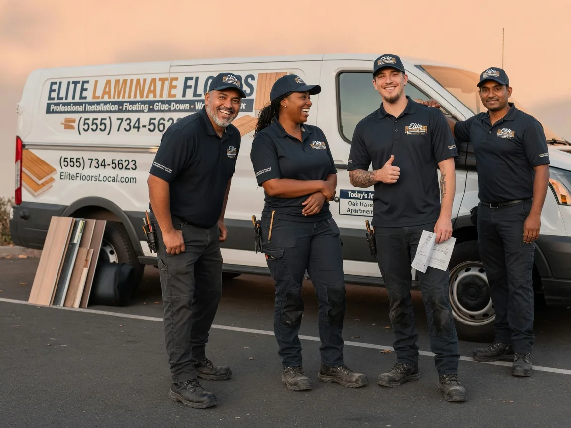 Laminate flooring installation company in Teague, TX